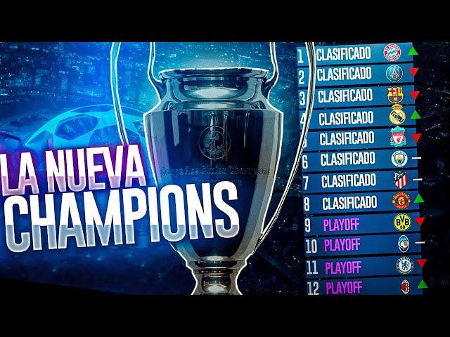 ¡Así será la NUEVA CHAMPIONS! ¿Mejor que la Superliga?