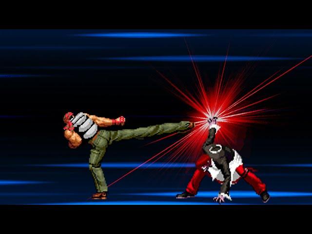 [KOF Mugen] Ralf-15 Vs Orochi iori