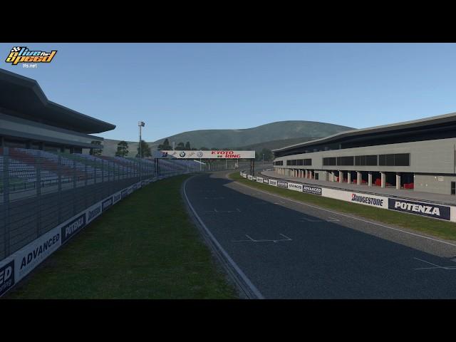 Day to night transition at Kyoto Ring in Live for Speed
