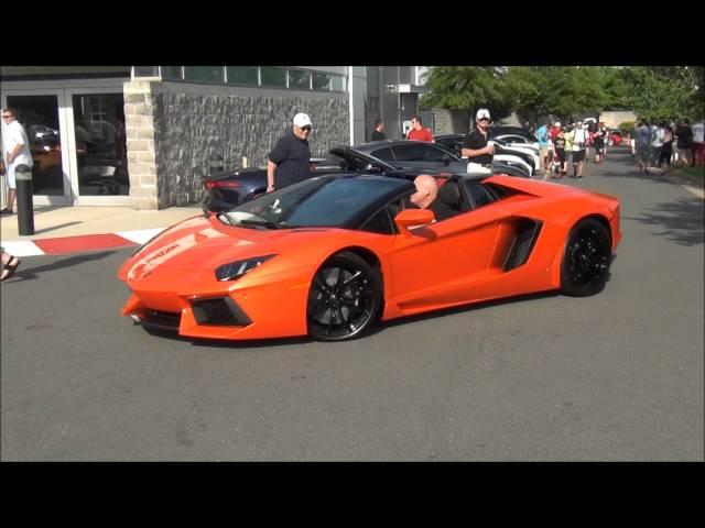 DC EXOTICS Cars And Coffee Lamborghini Of Washington ( 7/16/16 )