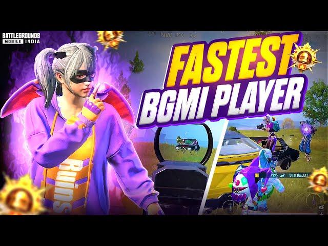 Fastest BGMI Player   Best Solo VS Squad Clutches of Bixi OP | BGMI