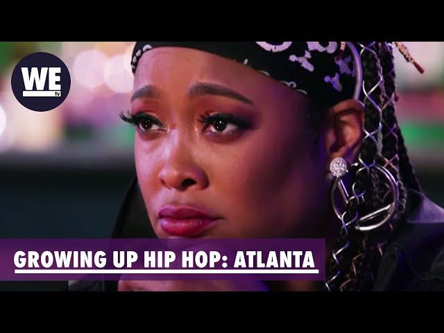 'Diamond Tells Brat Pimpin' Hit Her' Unexpected Moment | Growing Up Hip Hop: Atlanta