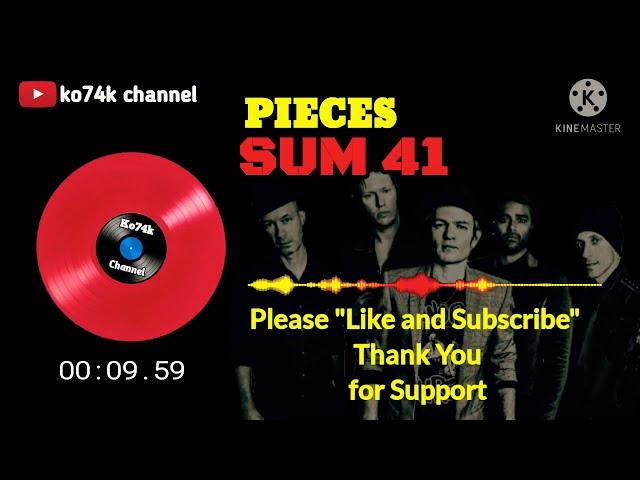 Pieces - Sum 41 (Lyrics)