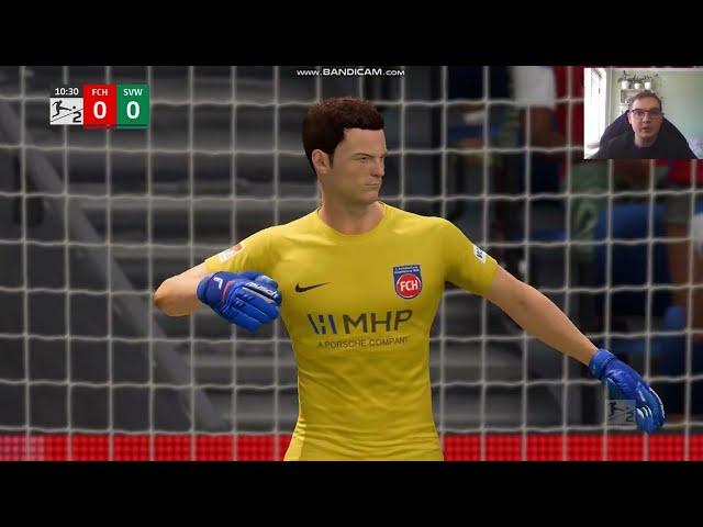 1. FC Heidenheim - Werder Bremen FIFA 22 My reactions and comments