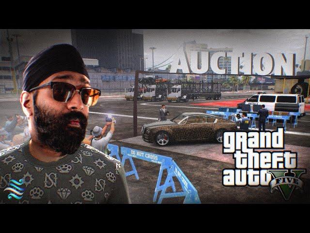  Auction ho rha but kis cheez ka ?  GTA 5 RP in Samatva  SIKHWARRIOR  LIVE