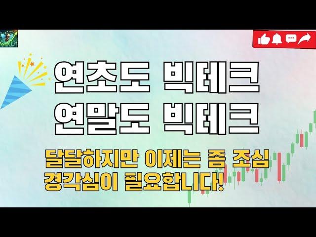 빅테크 위주의 상승. 이제는 슬슬 경각심 가지기 / 미국주식 차트분석 TQQQ SOXL TSLA NVDA USD SMR