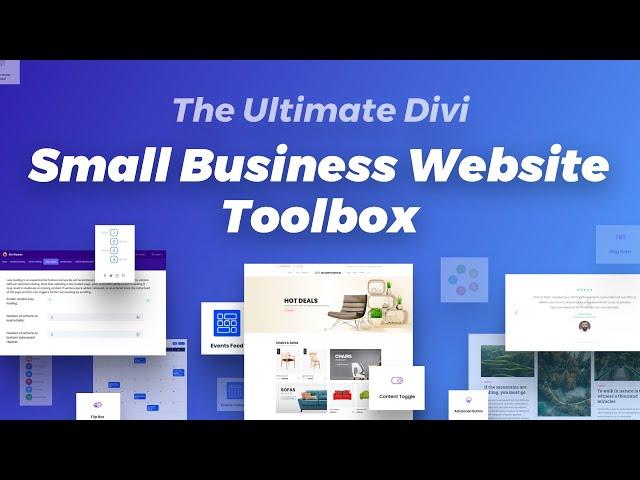 How to Build the Ultimate “Small Business Website Toolbox” from the Divi Marketplace