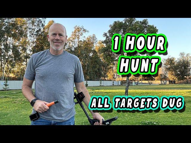 Metal Detecting: Digging ALL Targets In 1 Hour
