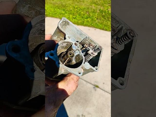 Cleaning and treating carburetor corrosion in a Carter that hasn't run in 40 years