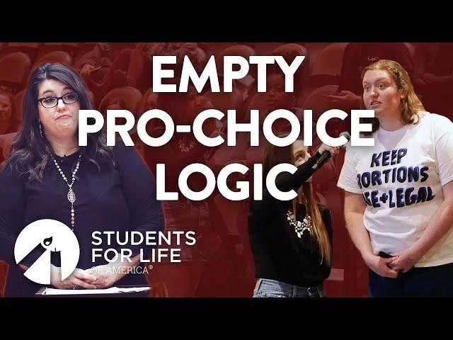 Kristan Hawkins Crushes Pro-Choice Logic