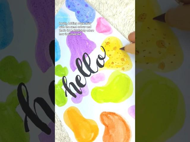 testing the pastel brush pens||#shorts #trending #art #kanika #viral #new