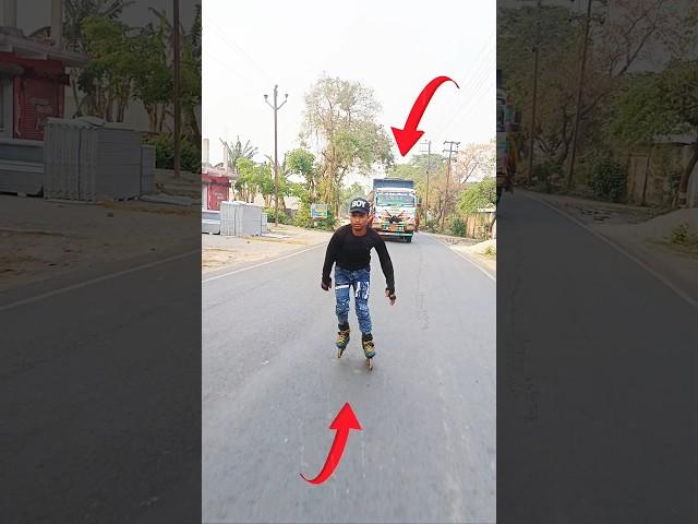 Truck Wala Bhai To Dar Gaya ||#SkatingLife#ViralShorts#SirbSkating#StreetSkating#TrendingReels