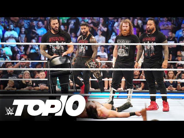 Sami Zayn’s best Bloodline moments: WWE Top 10, Sept. 1, 2022