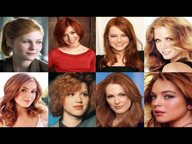 16 Most beautiful Redhead Actresses in the world/ Redhead Actresses