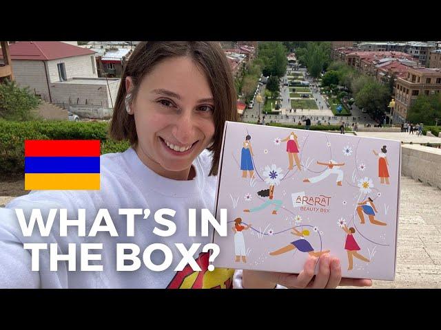 Live Unboxing of Ararat Beauty Box | Patil Toutounjian l The Armenian Traveler