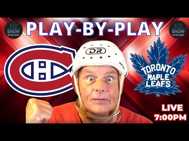 NHL GAME PLAY BY PLAY: HABS VS LEAFS