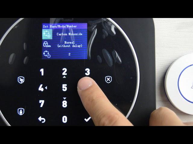 (Earykong) How to set the doorbell function for this tuya alarm system?