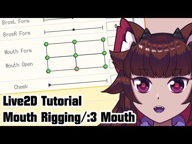 Live2D Tutorial - Simpler Mouth Rigging/:3 Mouth