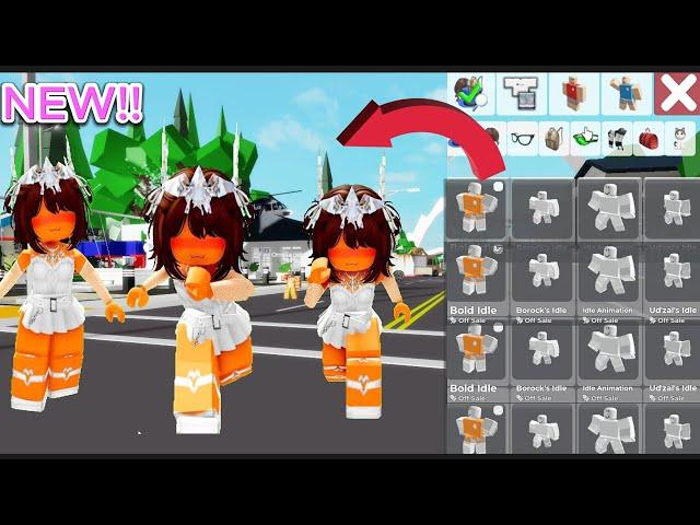 NEW!! SECRET ANIMATION PACK ID/Code (WALK, RUN, Etc) Di Brookhaven RP - Roblox