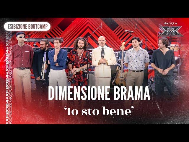 Dimensione Brama | ‘Io sto bene’ | Esibizione Bootcamp | X Factor 2024