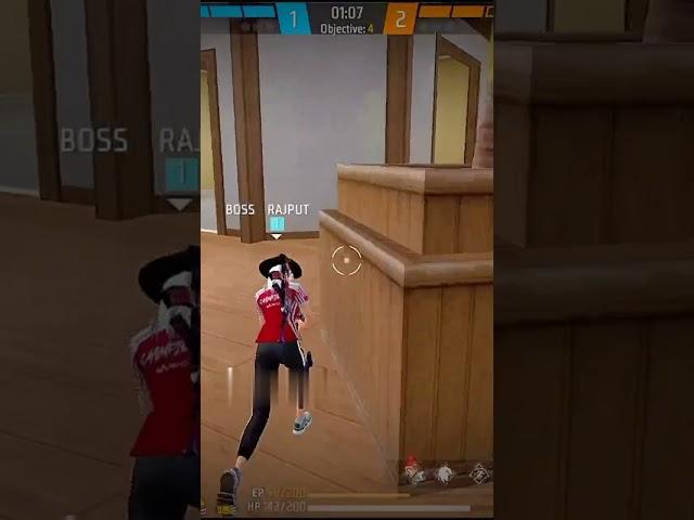 1 v 4 clutch with a ump + grenade  free fire                  #freefire #ytshorts #gaming #shorts