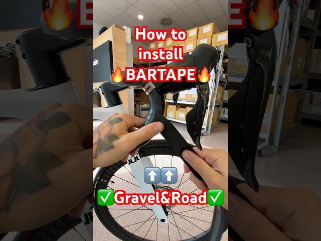 ‼️How to install a BARTAPE #allmountainstyle #cycling #gravelbike