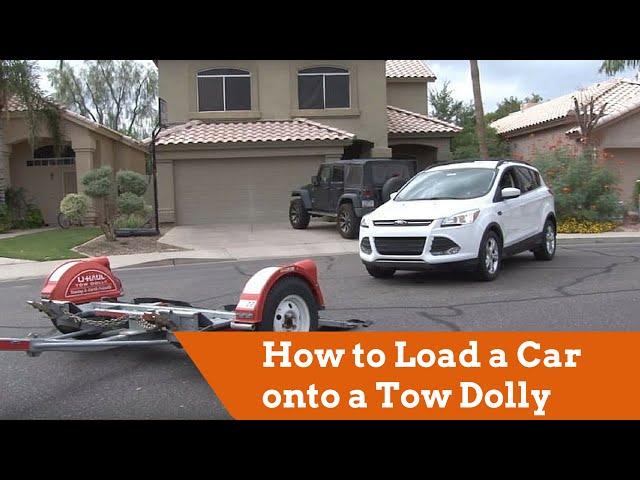 How to Load a Car onto a U-Haul Tow Dolly