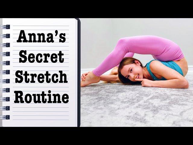 I Found the EXACT Stretch Routine I did to get Flexible