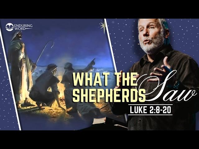 What the Shepherds Saw - Luke 2:8-20 - A Christmas Message 