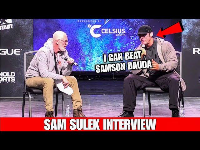 Sam Sulek Interview In Arnold Classic 2025 | @sam_sulek Interview After Win Pro Card