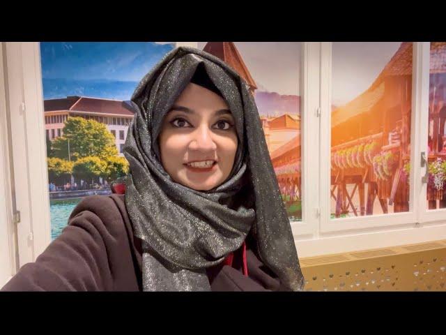 Halal Food Dhoondna Sabse mushkil  || Switzerland Vlog @SehrishLuqmanVlogss