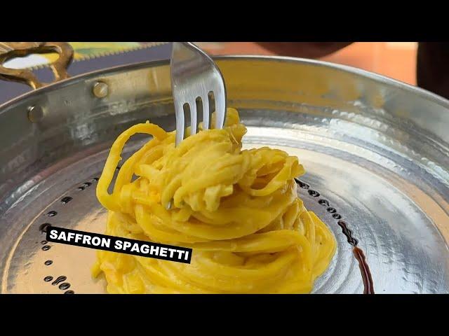 Saffron Spaghetti alla Chitarra | Dads That Cook