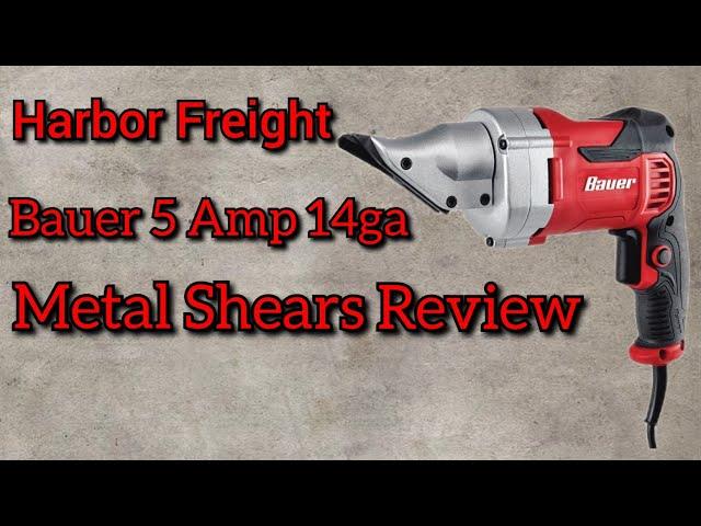 Harbor Freight Bauer 14ga Metal Shear