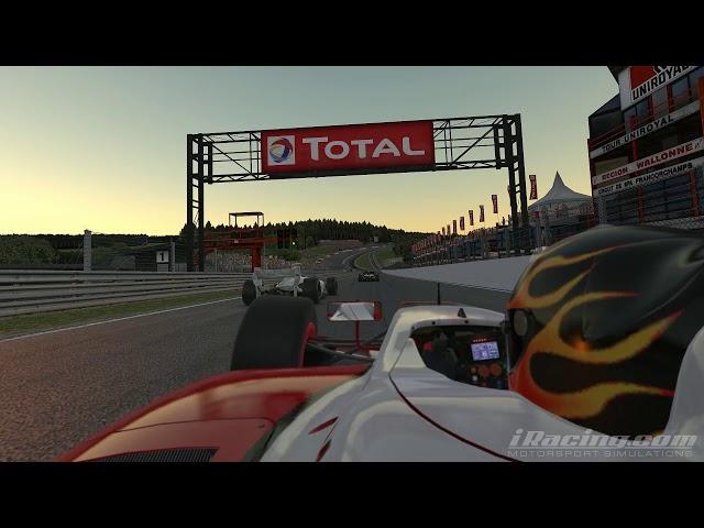 Legit scary accident @Spa! iRacing Formula Renault 3.5