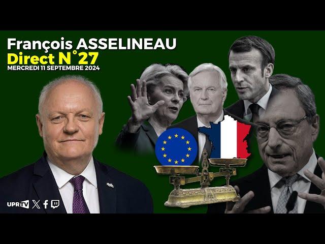 François Asselineau répond à vos questions en direct n°27