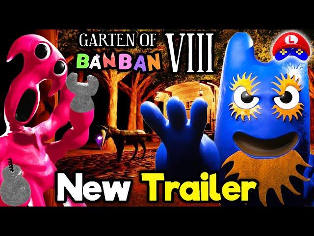 GARTEN OF BANBAN 8 is COMING: NEW OFFICIAL TRAILER almost READY with BIG NEWS (new update) 