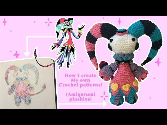 How I design my own amigurumi crochet plushies patterns!!!!