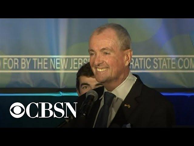 Phil Murphy speaks as New Jersey governor race remains too close to call