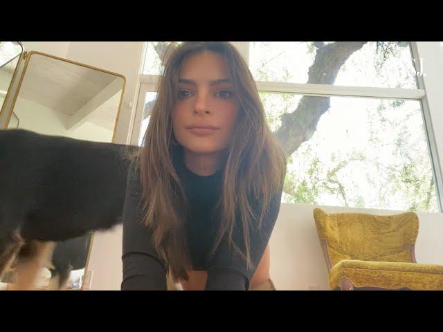 Emily Ratajkowski on Her Monday Morning Routines