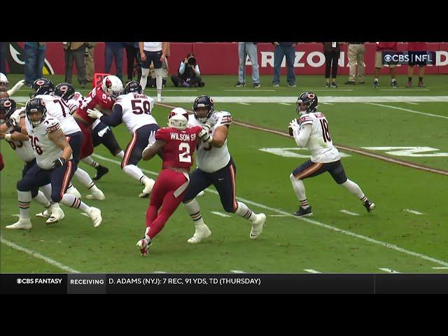 Caleb Williams uncorks 44-yard deep ball to Odunze in Arizona