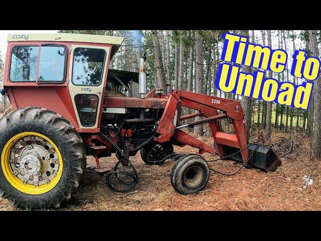 Removing The Loader From The Farmall 806