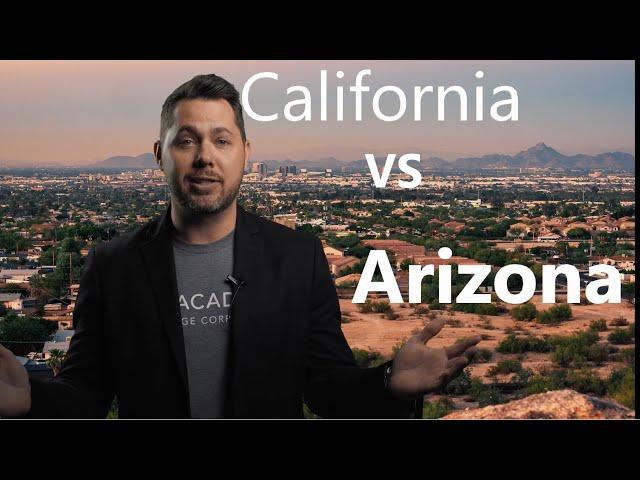 California VS Arizona- Cost of living