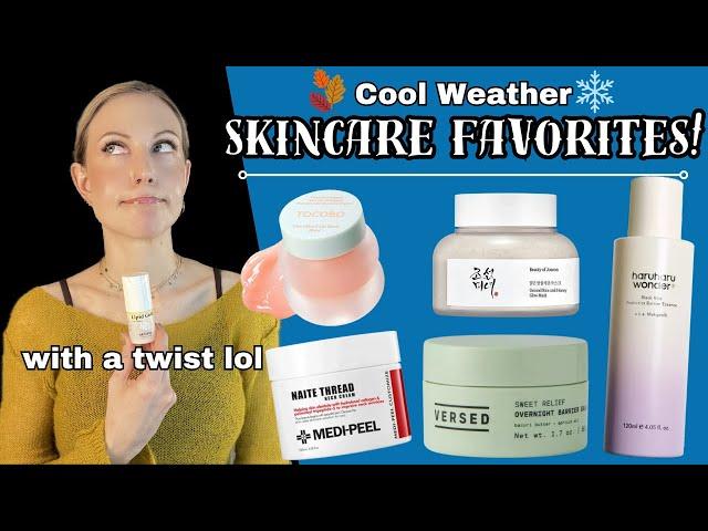 Cool Weather Skincare Favorites (with a twist!)