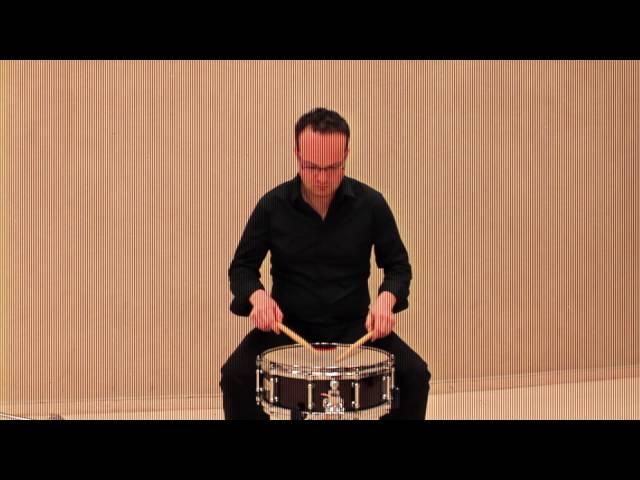 Snare Drum. Peter and the wolf.Carlos Peiró Riaza. Prokofiev