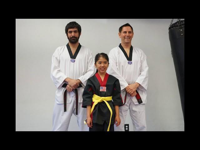 Blue Dragon Yellow Belt Testing for Nani and Jacob