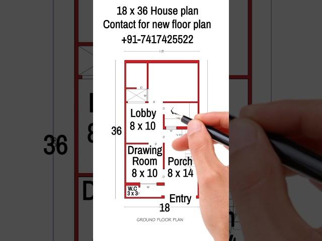 Affordable 18x36 House Plan: See How We Made the Most of Every Inch #18x36HousePlan #HomeTour #house