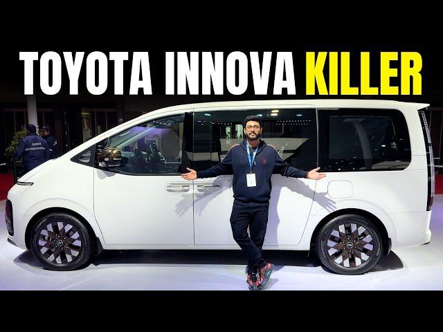 Toyota Innova HyCross Ka Kya Hoga? - New Hyundai MPV | Hyundai Staria 2025