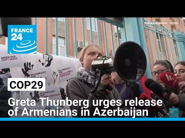 Activist Greta Thunberg urges release of Armenians in Azerbaijan • FRANCE 24 English