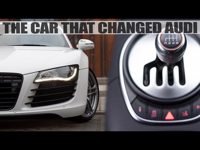 AUDI R8 V8 4.2 MANUAL - IT CHANGED EVERYTHING - Audi Legends Episode 25