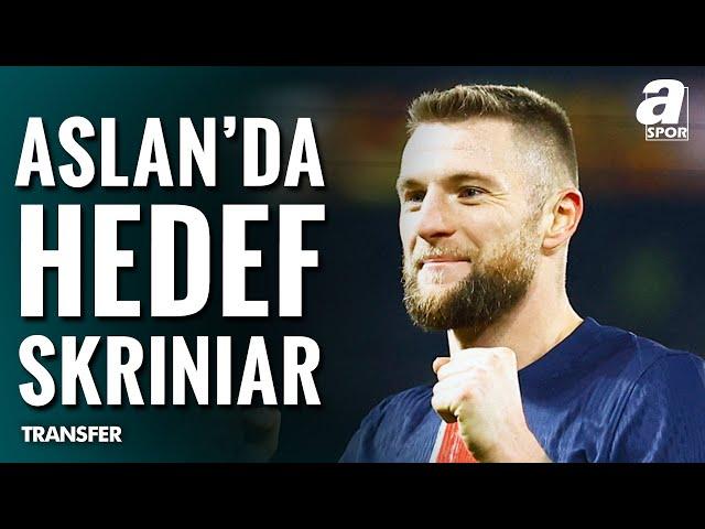 Galatasaray'dan Milan Skriniar Hamlesi! Görüşmelere Başladı / A Spor / Son Sayfa / 19.12.2024